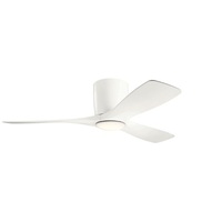  Volos Medium Fan (42'' to 51'') Ceiling Fan - Matte White