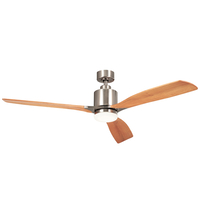  Ridley II Oversize Fan (60'' and Larger) Ceiling Fan - Brushed Stainless Steel