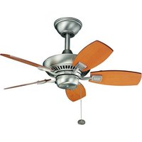  Canfield Small Fans (up to 38'') Ceiling Fan - Brushed Nickel