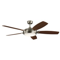  Trevor Oversize Fan (60'' and Larger) Ceiling Fan - Brushed Stainless Steel