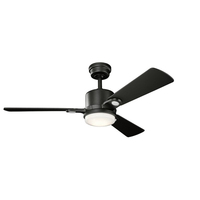  Celino Medium Fan (42'' to 51'') Ceiling Fan - Satin Black