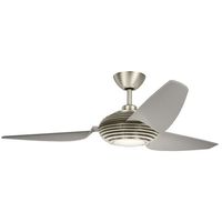  Voya Oversize Fan (60'' and Larger) Ceiling Fan - Brushed Stainless Steel