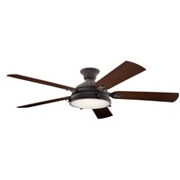  Hatteras Bay Oversize Fan (60'' and Larger) Ceiling Fan - Weathered Zinc