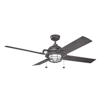  Maor Oversize Fan (60'' and Larger) Ceiling Fan - Distressed Black