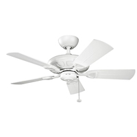  Kevlar Medium Fan (42'' to 51'') Ceiling Fan - Matte White