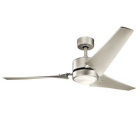  Rana Oversize Fan (60'' and Larger) Ceiling Fan - Brushed Nickel