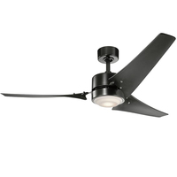  Rana Oversize Fan (60'' and Larger) Ceiling Fan - Satin Black