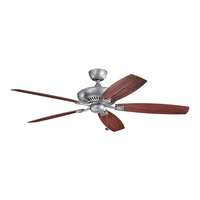  Canfield XL Patio Oversize Fan (60'' and Larger) Ceiling Fan - Weathered Steel Powder Coat