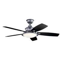  Cameron Large Fan (52'' to 59'') Ceiling Fan - Weathered Steel