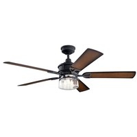  Lyndon Patio Oversize Fan (60'' and Larger) Ceiling Fan - Distressed Black