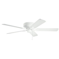  Basics Pro Legacy Large Fan (52'' to 59'') Ceiling Fan - White