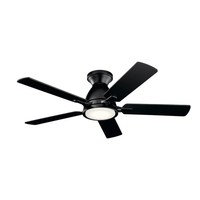  Arvada Medium Fan (42'' to 51'') Ceiling Fan - Satin Black