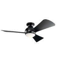  Sola Medium Fan (42'' to 51'') Ceiling Fan - Satin Black