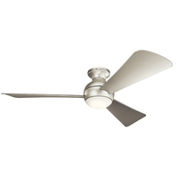  Sola Large Fan (52'' to 59'') Ceiling Fan - Brushed Nickel