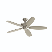  Renew ES Large Fan (52'' to 59'') Ceiling Fan - Brushed Stainless Steel