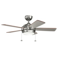  Starkk Medium Fan (42'' to 51'') Ceiling Fan - Polished Nickel