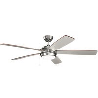  Starkk Large Fan (52'' to 59'') Ceiling Fan - Polished Nickel