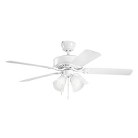  Renew Premier Medium Fan (42'' to 51'') Ceiling Fan - White