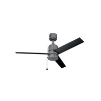  Arkwet Large Fan (52'' to 59'') Ceiling Fan - Weathered Steel Powder Coat