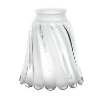  Glass Shade Light Kits & Accessories - Clear Etched