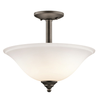 Semi Flush Mount 15" Width Semi Flush Mount 15" Width