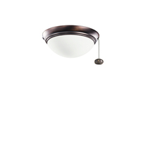  Ceiling Fan Light Kit Light Kits & Accessories - Oil Brushed Bronze