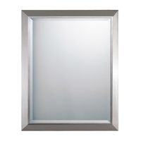  Builder Square / Rectangular Mirror - Chrome
