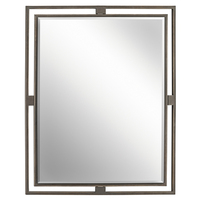  Hendrik Square / Rectangular Mirror - Olde Bronze