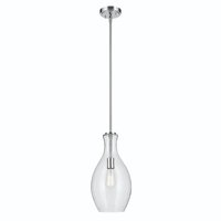  Everly Entrance / Foyer Pendant Light - Chrome