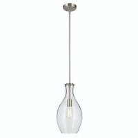  Everly Mini-Pendant Pendant Light - Brushed Nickel