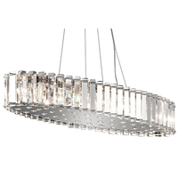  Crystal Skye Linear Pendant Pendant Light - Chrome