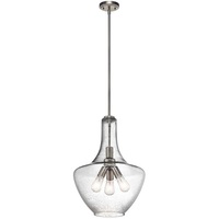  Everly Down Light Pendant Light - Brushed Nickel