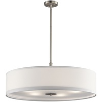  Everly Drum Pendant Pendant Light - Brushed Nickel