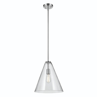  Everly Down Light Pendant Light - Chrome