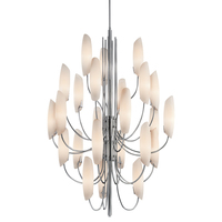  Stella Large Foyer Chandelier Chandelier - Chrome