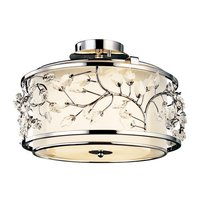  Jardine Semi Flush Mount Ceiling Light - Chrome