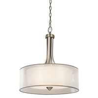  Lacey Down Light Pendant Light - Antique Pewter