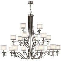  Lacey Large Foyer Chandelier Chandelier - Antique Pewter