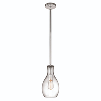  Everly Mini-Pendant Pendant Light - Chrome