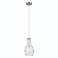  Everly Mini-Pendant Pendant Light - Brushed Nickel