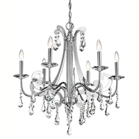  Leanora Mid Sized Chandelier Chandelier - Chrome