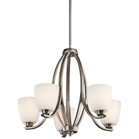  Granby Mid Sized Chandelier Chandelier - Brushed Pewter