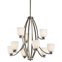  Granby Large Foyer Chandelier Chandelier - Brushed Pewter