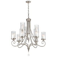  Lara Large Foyer Chandelier Chandelier - Classic Pewter