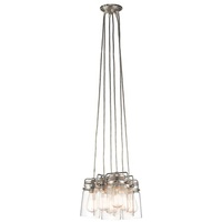  Brinley Multi Light Pendant Light - Brushed Nickel