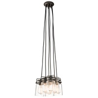  Brinley Multi Light Pendant Light - Olde Bronze