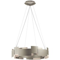  Moderne Entrance / Foyer Pendant Light - Satin Nickel