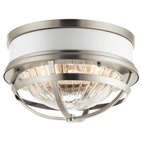 Flush Mount Ceiling Light 12" Width Flush Mount Ceiling Light 12" Width
