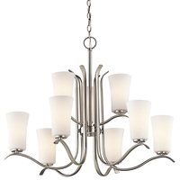  Armida Mid Sized Chandelier Chandelier - Brushed Nickel