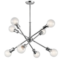  Armstrong Mid Sized Chandelier Chandelier - Chrome